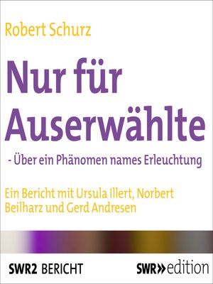 cover image of Nur für Auserwählte